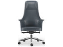 BDI Bolo 3531 Ocean blue leather executive chair