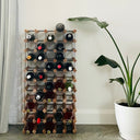 Custom Timber Wine Rack | Rustic Hardwood