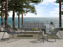 Ebel Cabana Lounge Set — Aluminum