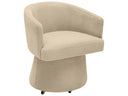 Kristen chenille rolling chair image