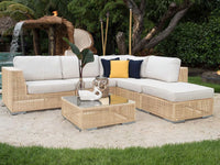 Panama Jack Austin 6-Piece Sectional — Honey