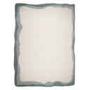 TOV Tarba Grey 8 by 10 rectangular area rug
