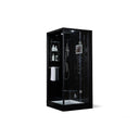 Maya Bath Arezzo Steam Shower - Black - Right