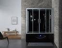 Maya Bath Catania Steam Shower - Black - Right