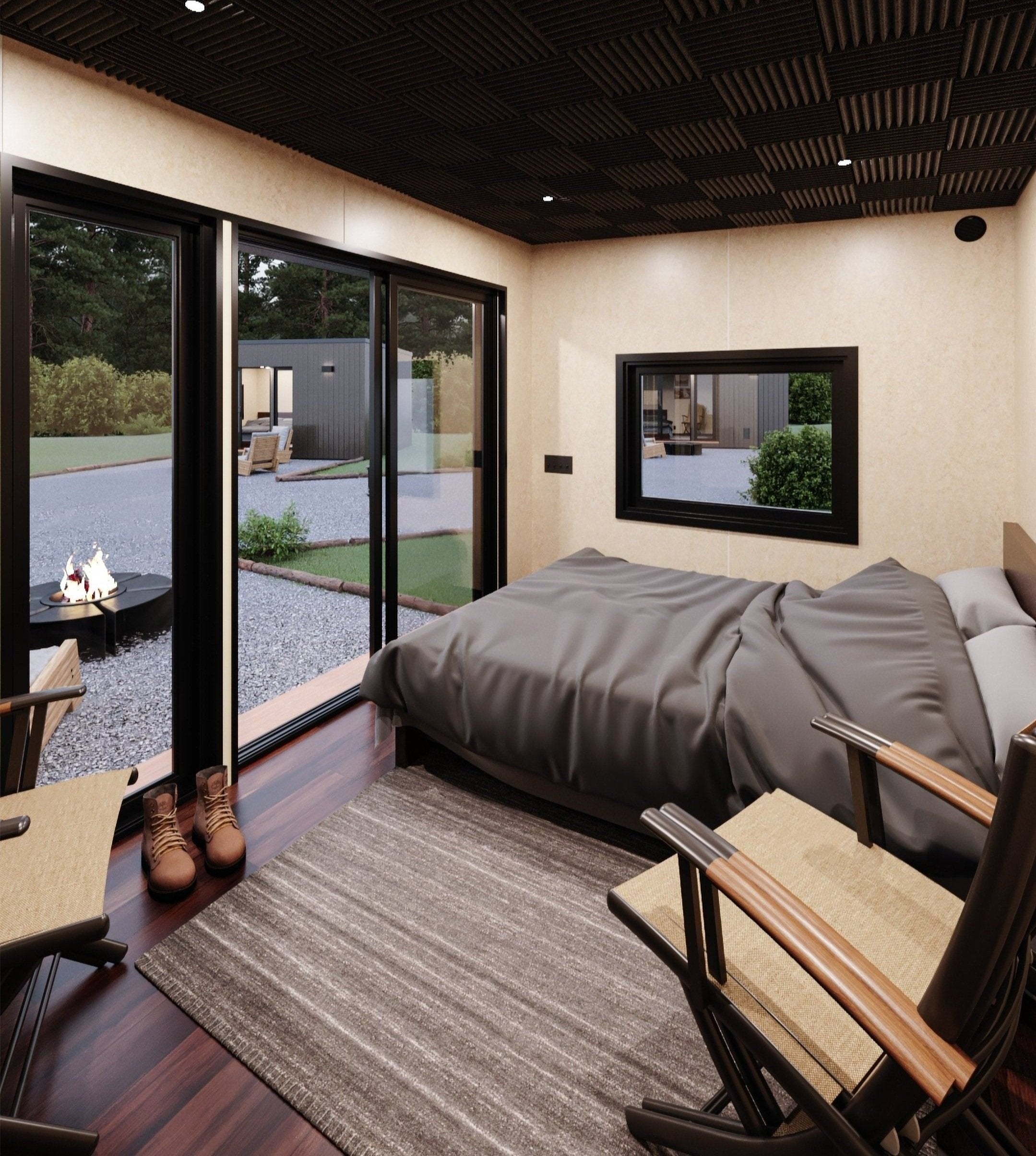 Guest room interior