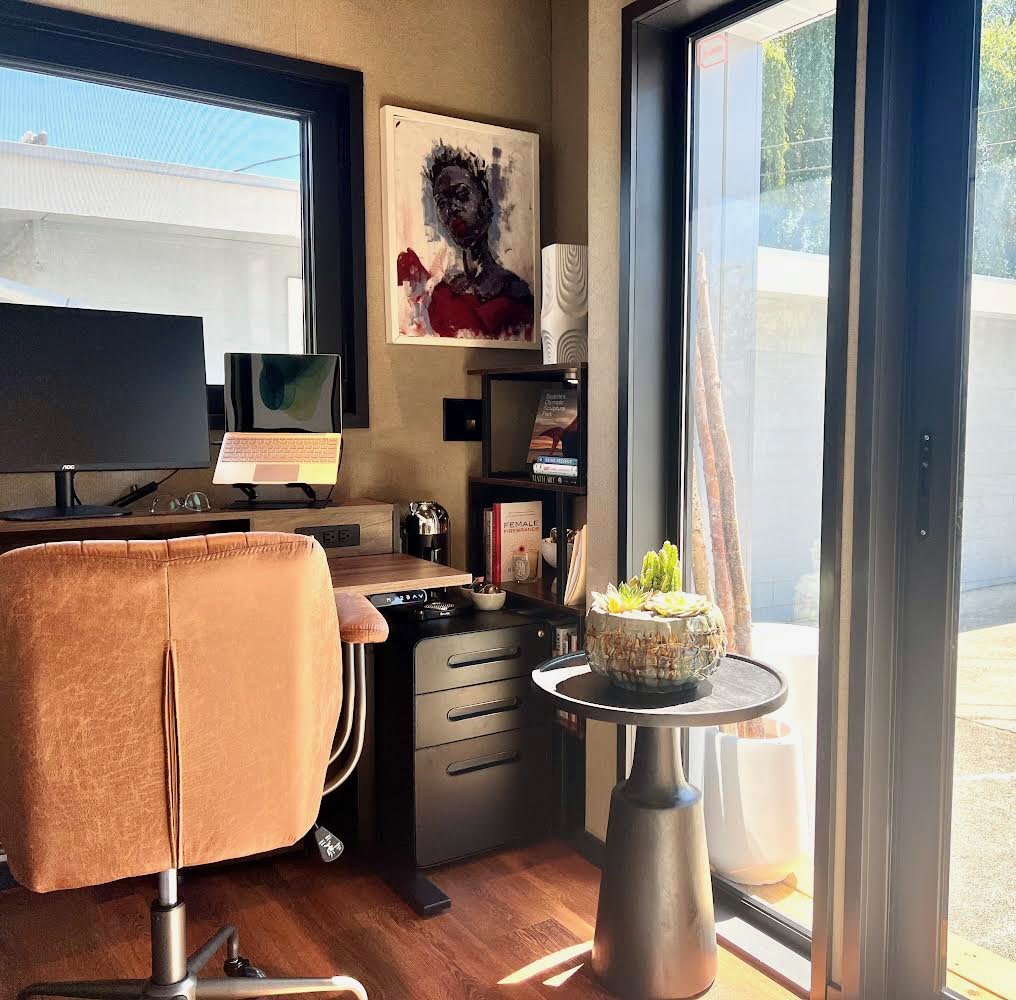 A workspace of her own