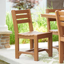 LuxCraft Island Side Chair - Antique Mahogany