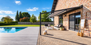 Renson Lapure® — Retractable Fabric Roof Pergola