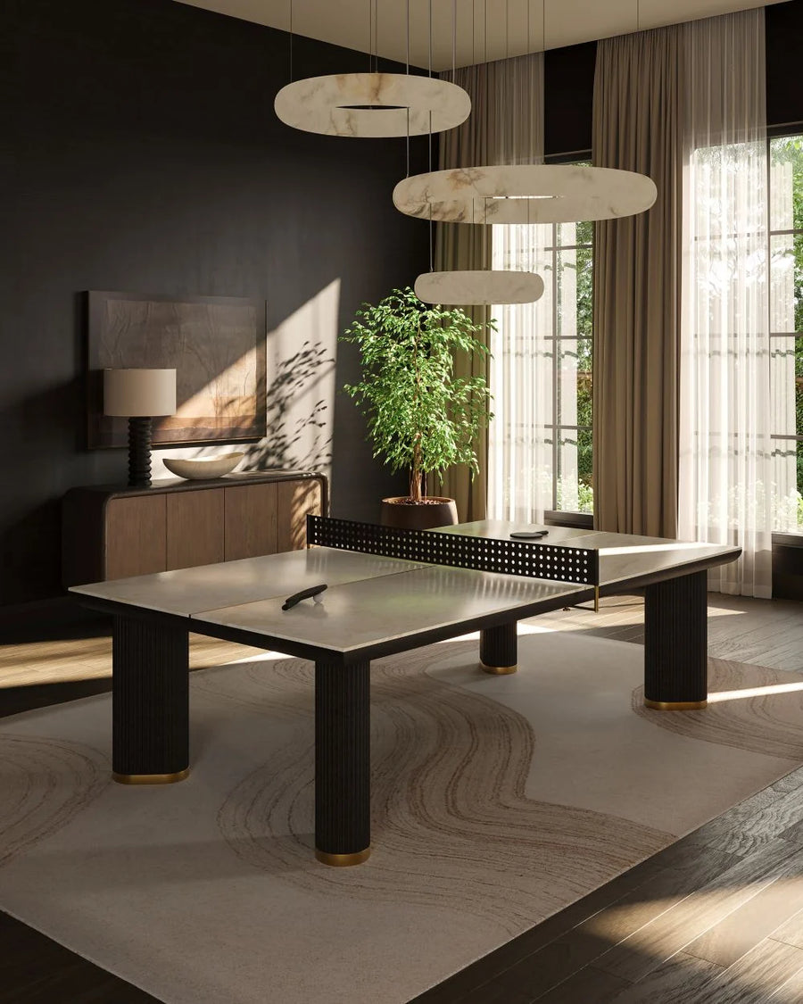 Montrose Marble Ping Pong & Dining Table