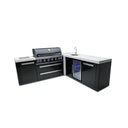 Mont Alpi Black Series 8 Ft L-Shaped Kitchen