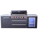 Mont Alpi Black Series 8 Ft Kitchen with Refrigerator