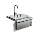 XO Pro-Grade 24-Inch Outdoor Stainless Steel Apron Sink & Faucet - XOG24SINK