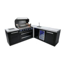 Mont Alpi Black Series 8 Ft L-Shaped Kitchen