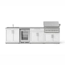 NewAge Classic 10 1/2 Ft Kitchen with Sink and Refrigerator