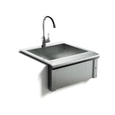 XO Pro-Grade 24-Inch Outdoor Stainless Steel Apron Sink & Faucet - XOG24SINK