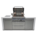 Mont Alpi Deluxe 7 Ft Kitchen with Side Burner