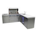 Mont Alpi Black Series 8 Ft L-Shaped Kitchen