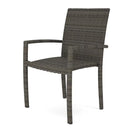 Rosalie Bay 7 Pc Aluminum Dining Set in Brown by Lakeview Outdoor Designs
