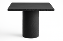 Arteriors Gemini dining table viewed from the short end