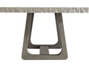 Bernhardt Exteriors Trouville 84-Inch Rectangle Outdoor Dining Table in Sand Grey