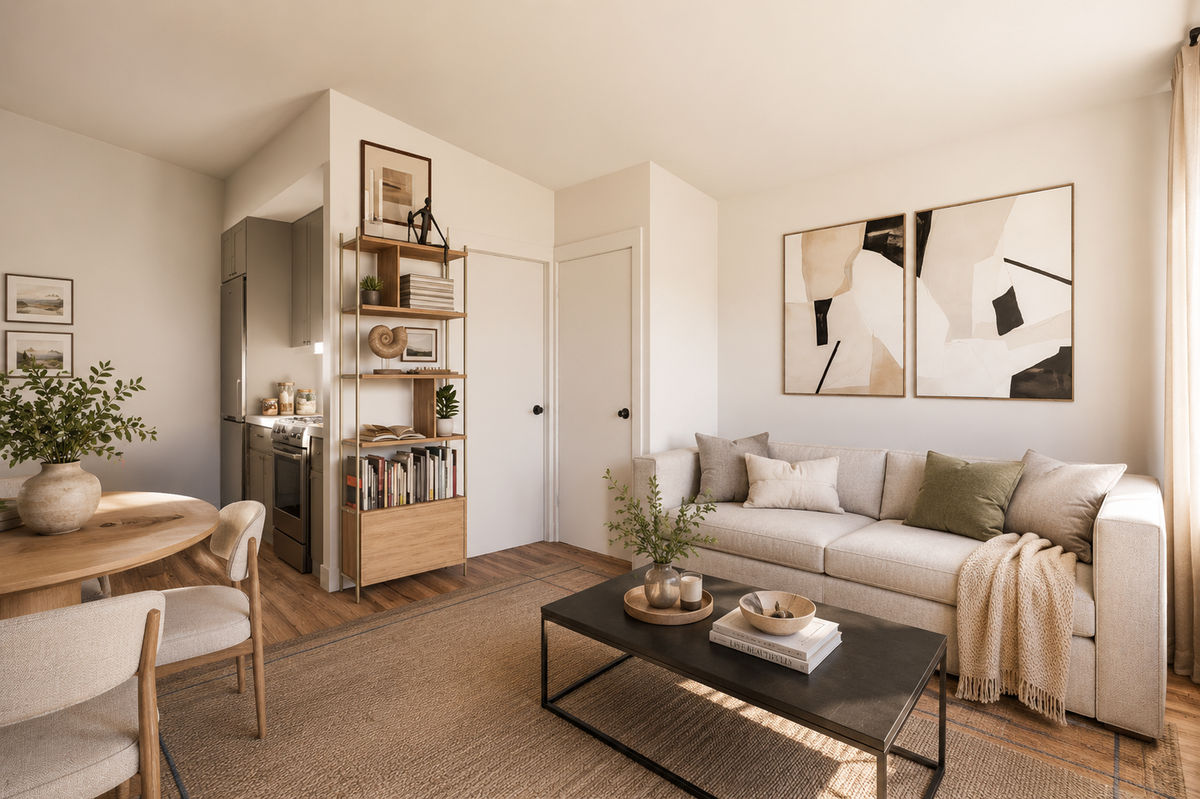 Irontown Cabana 300 modular home — interior view