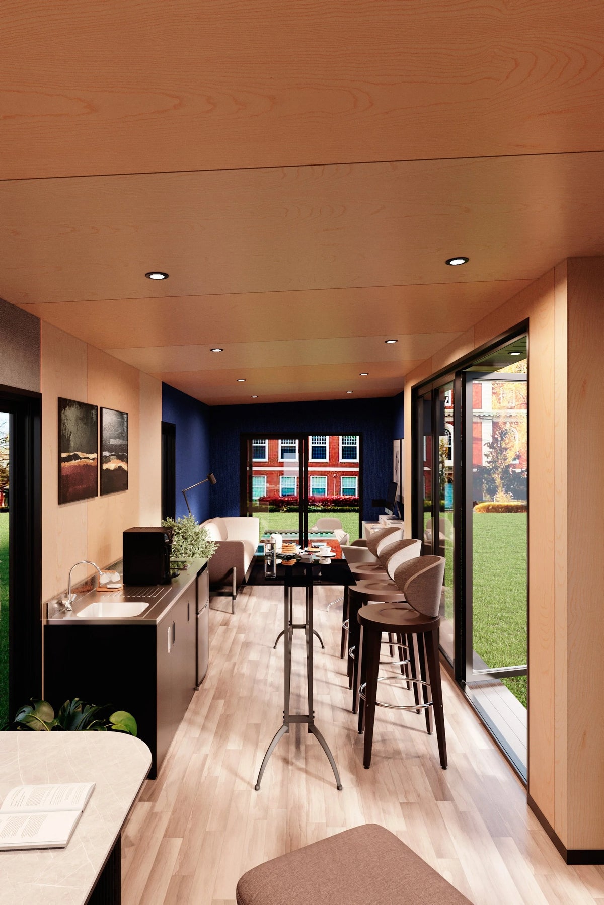The Station | Mini-O Flexible Backyard Retreat (30 × 10 ft)