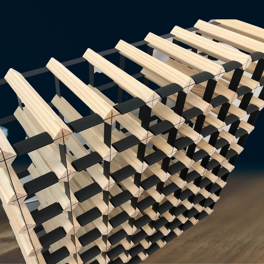 Classic Timber Wine Rack | 12 to 130 Bottles