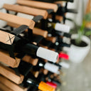 Custom Timber Wine Rack | Rustic Hardwood