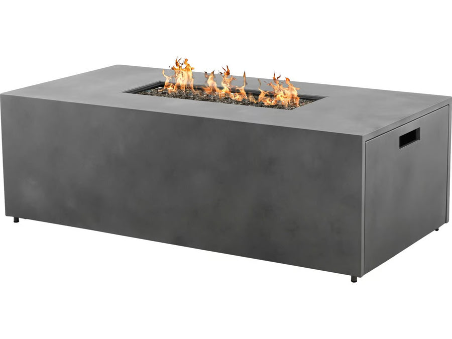 Ebel Bellino 60″ Fire Table — Concrete Finish