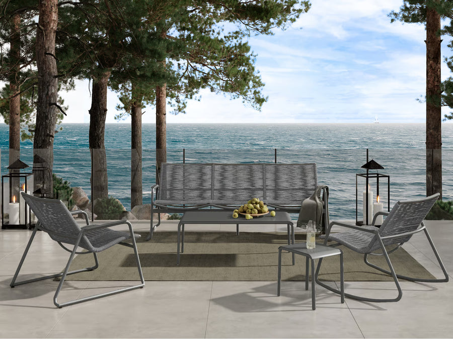Ebel Cabana Lounge Set — Aluminum