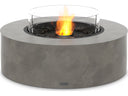 Ecosmart Fire Ark 40 Round Bioethanol Fire Pit Table in Natural Concrete