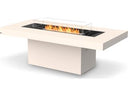 EcoSmart Gin 90 Dining Fire Table — Bone, Bio-Ethanol