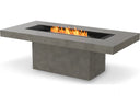 Ecosmart Fire Gin 90 Dining Height Bioethanol Fire Pit Table in Graphite