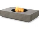 Martini Outdoor Patio Fire Pit Table AB8 Ethanol Burner Black Bio Ethanol Fireplace