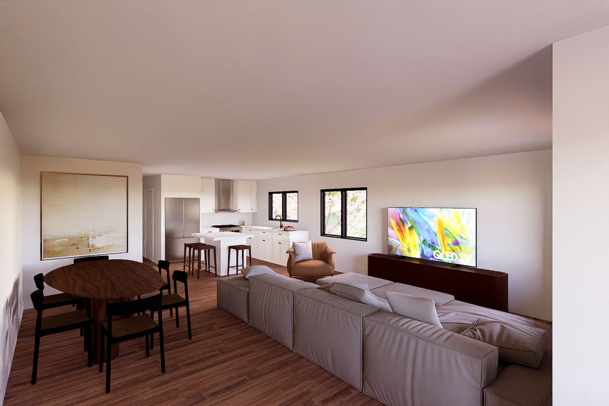 Irontown Eagle Landing 1220 modular home — interior design rendering