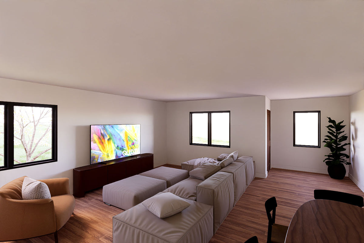 Irontown Eagle Landing 1220 modular home — interior design rendering