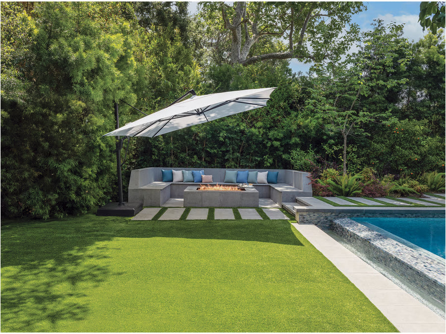 Treasure Garden AKZ Plus 11.5′ Cantilever Umbrella — Square