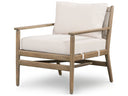 Luxecor Globetrotter Outdoor Natural Rope / Lakin Oat Eucalyptus Lounge Chair