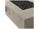 Four Hands Kenton Fire Table — Natural Concrete