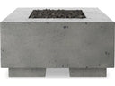 Four Hands Outdoor Falco Kenton Rectangular Fire Pit Table in Natural Concrete