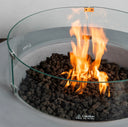 Beton 42" Round Concrete Natural Gas Fire Pit