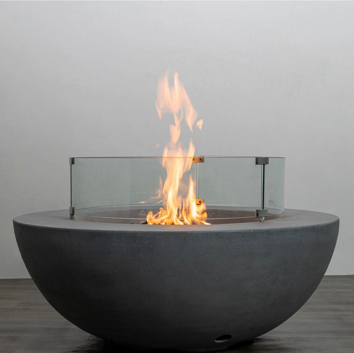 Beton 42″ Round Fire Pit — Concrete, Natural Gas