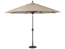 Galtech 11-Foot Octagon Auto Tilt Patio Umbrella with LED Lights