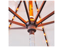 Galtech 11-Foot Octagon Auto Tilt Patio Umbrella with LED Lights
