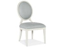 Martinique upholstered Cloud dining chair in Shell finish