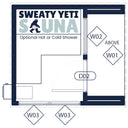 Sweaty Yeti Sauna - product view 10