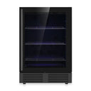 24-Inch Glass-Door Beverage Refrigerator