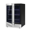 24-Inch Glass-Door Beverage Refrigerator