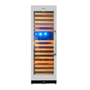 72-Inch 164-Bottle Dual-Zone Wine Refrigerator
