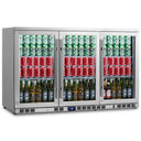 53-Inch Stainless-Steel Beverage Refrigerator